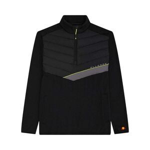 Ellesse Mens Gueza Half Zip Fleece Top / Black